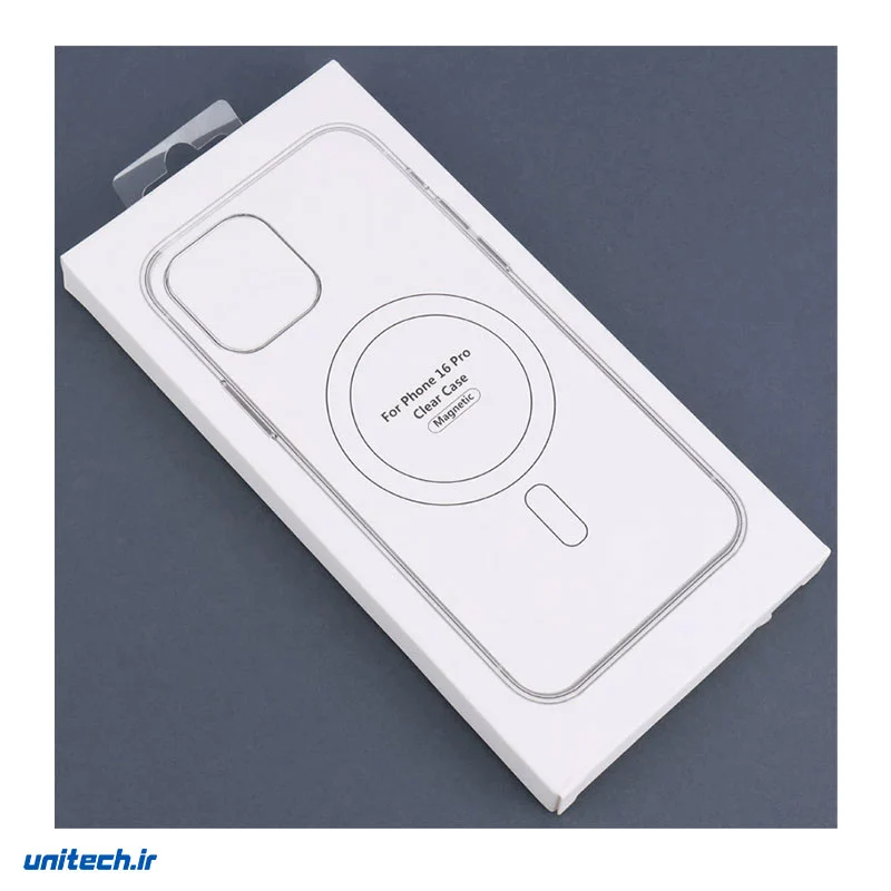 قاب ضد ضربه مگ سیف Clear Case Magnetic آیفون iPhone 16 Pro (1)